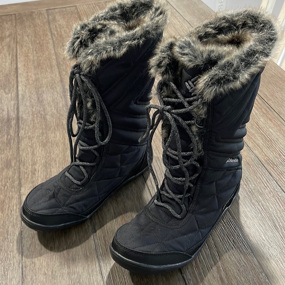 Columbia Omni-Grip fur lined boots